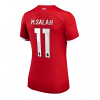 Camiseta Liverpool Mohamed Salah #11 Primera Equipación para mujer 2023-24 manga corta